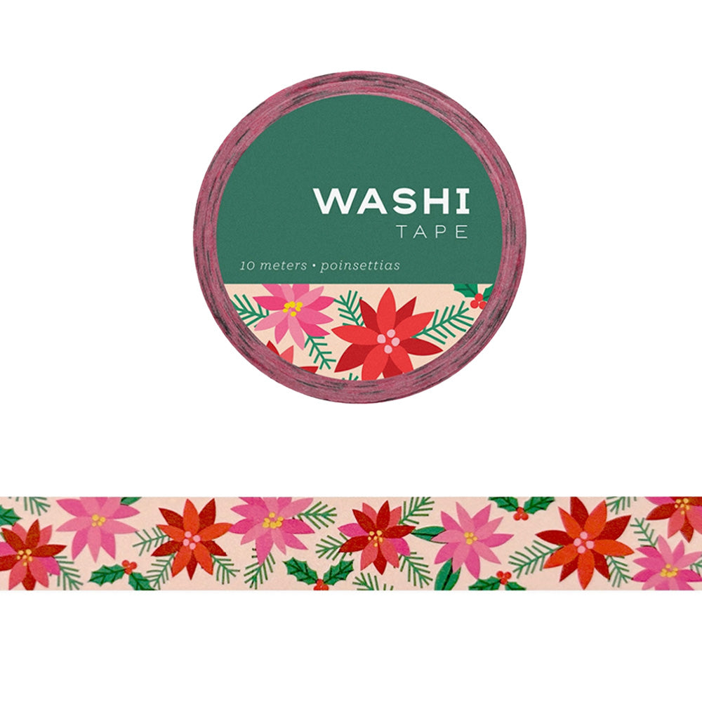 Poinsettia Washi Tape