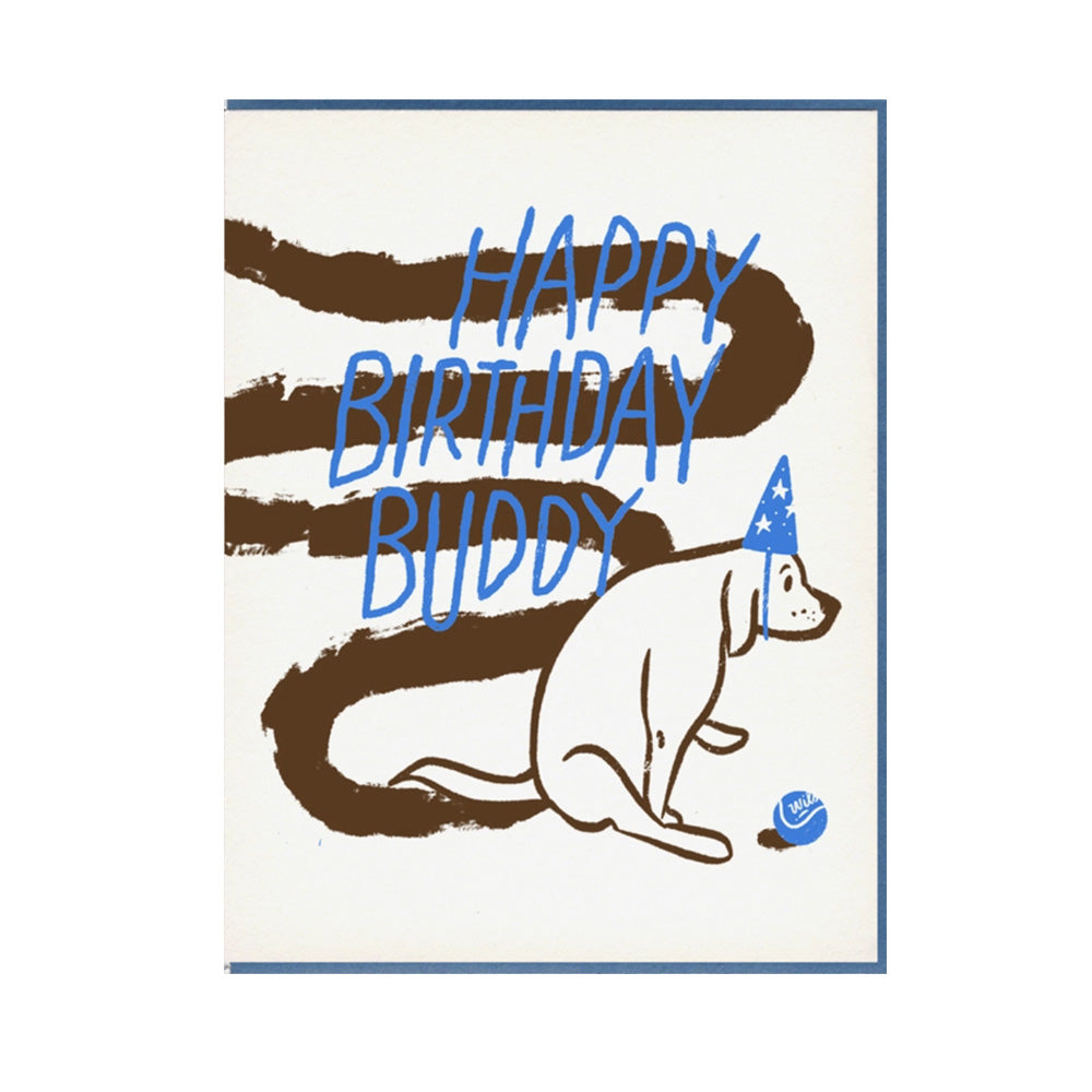 Buddy Birthday Card