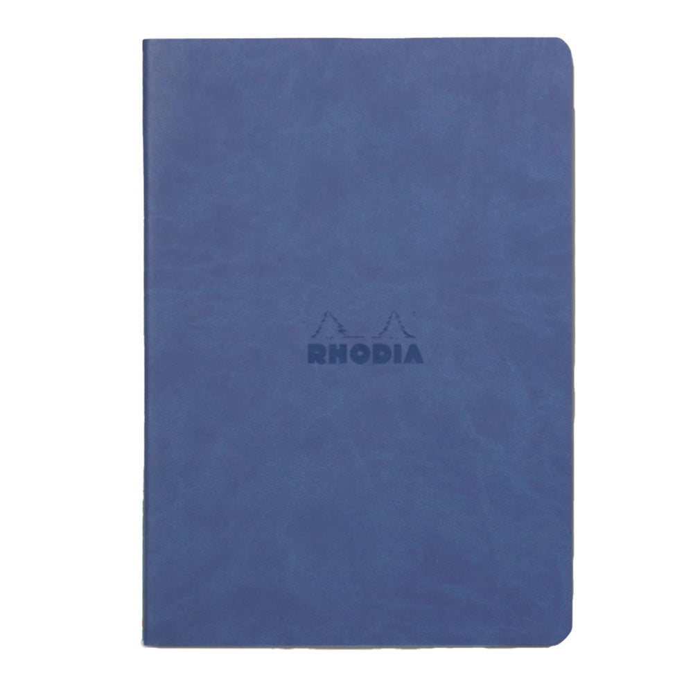 Rhodia Sewn Spine Dot Grid A5 Notebook - Sapphire
