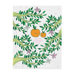 Orange Mother's Day Card