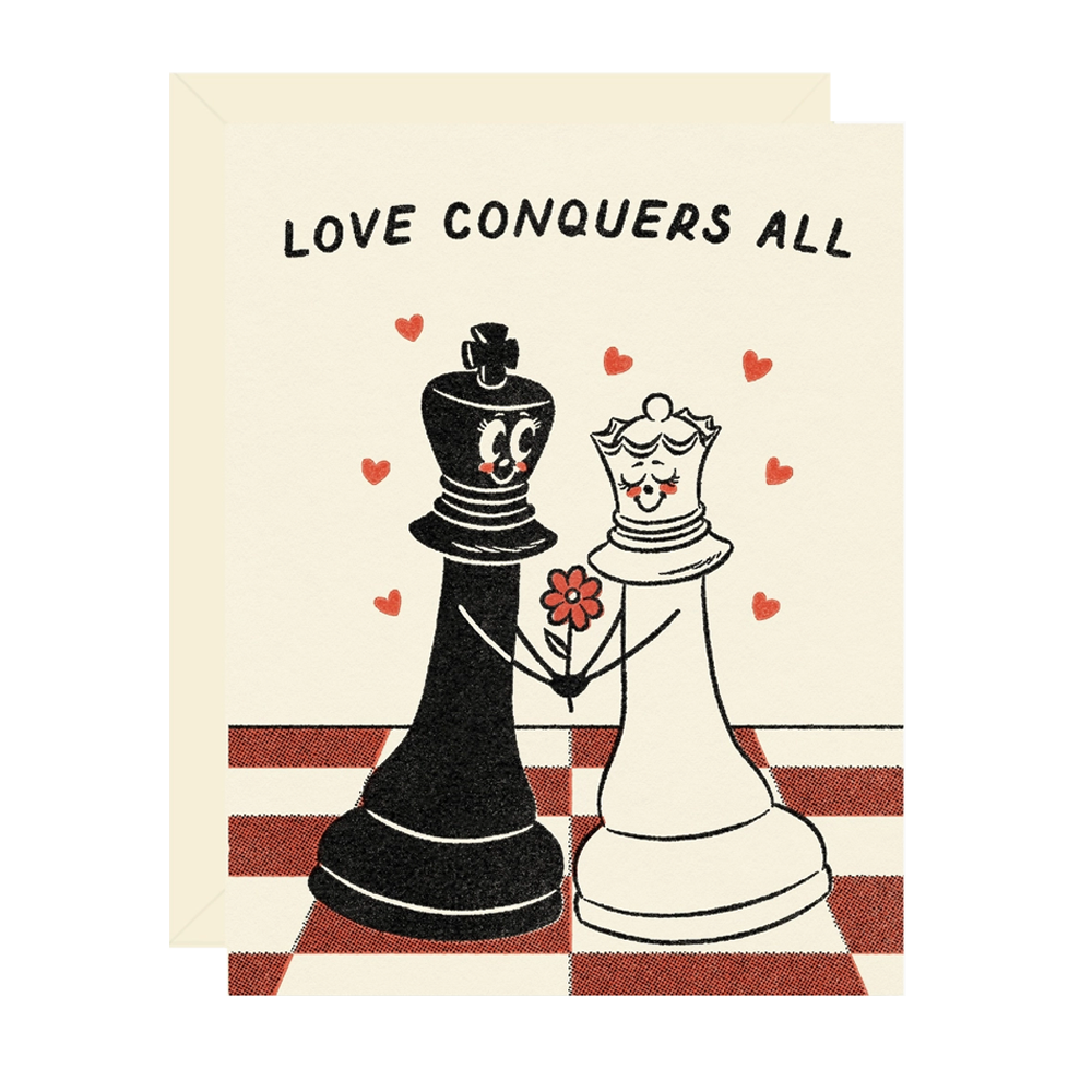 Chess For Lovers Card