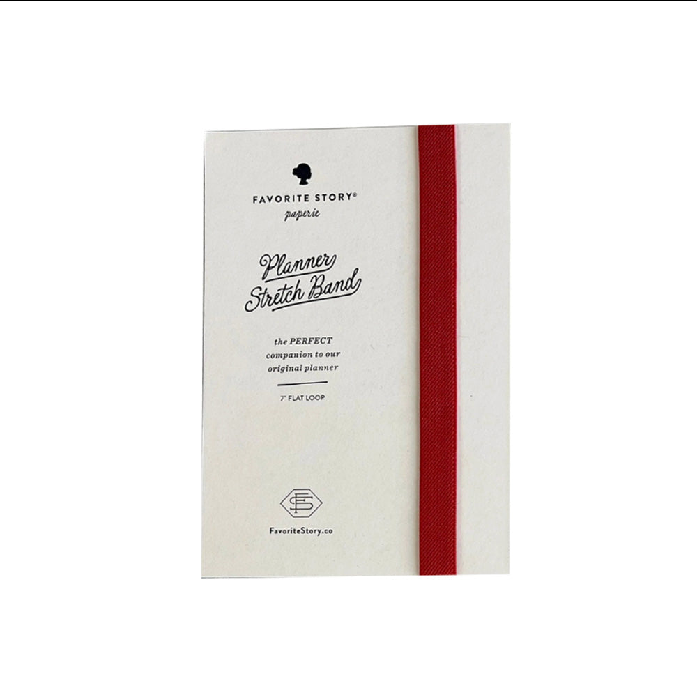 Planner Stretch Band - Red