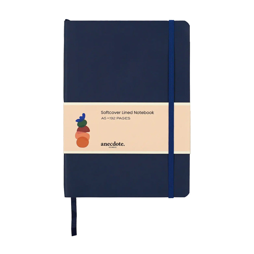 Softcover Lined Journal - Midnight Blue