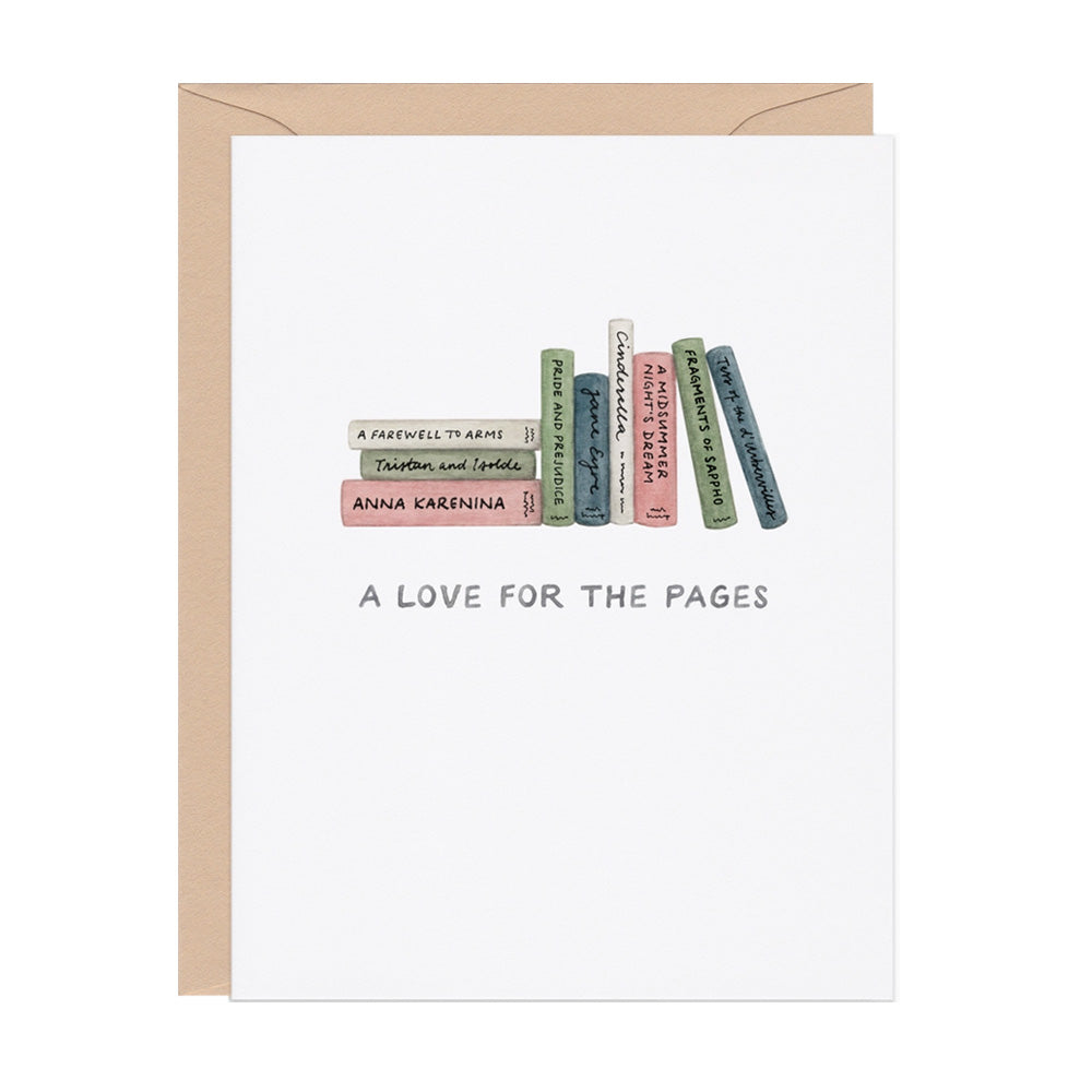 Love For the Pages Love/Wedding Card