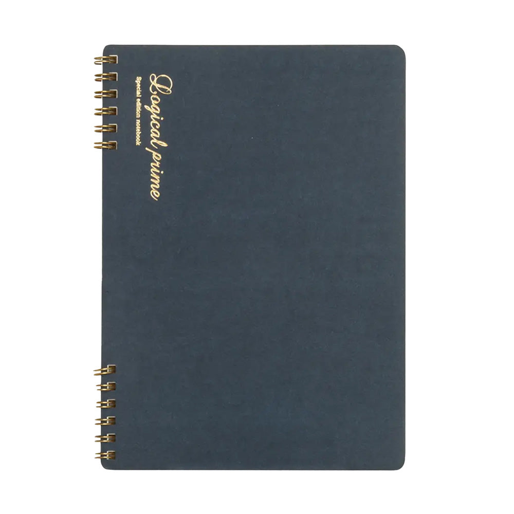 Logical Prime W Ring B5 Notebook Line 6mm - Blue
