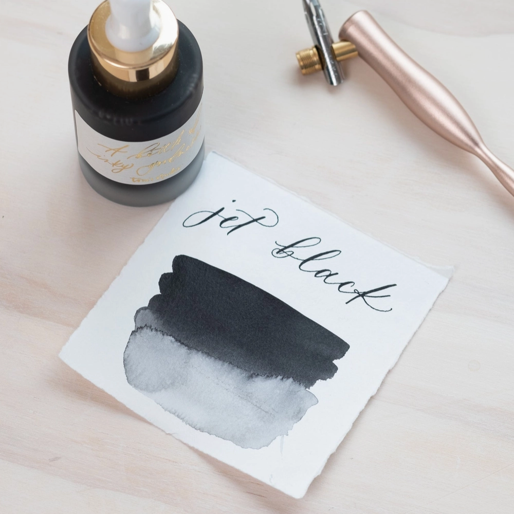 Tom's Studio Calligraphy Ink - Jet Black