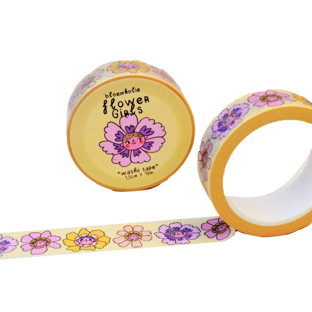 Flower Girls Washi Tape - M.Lovewell