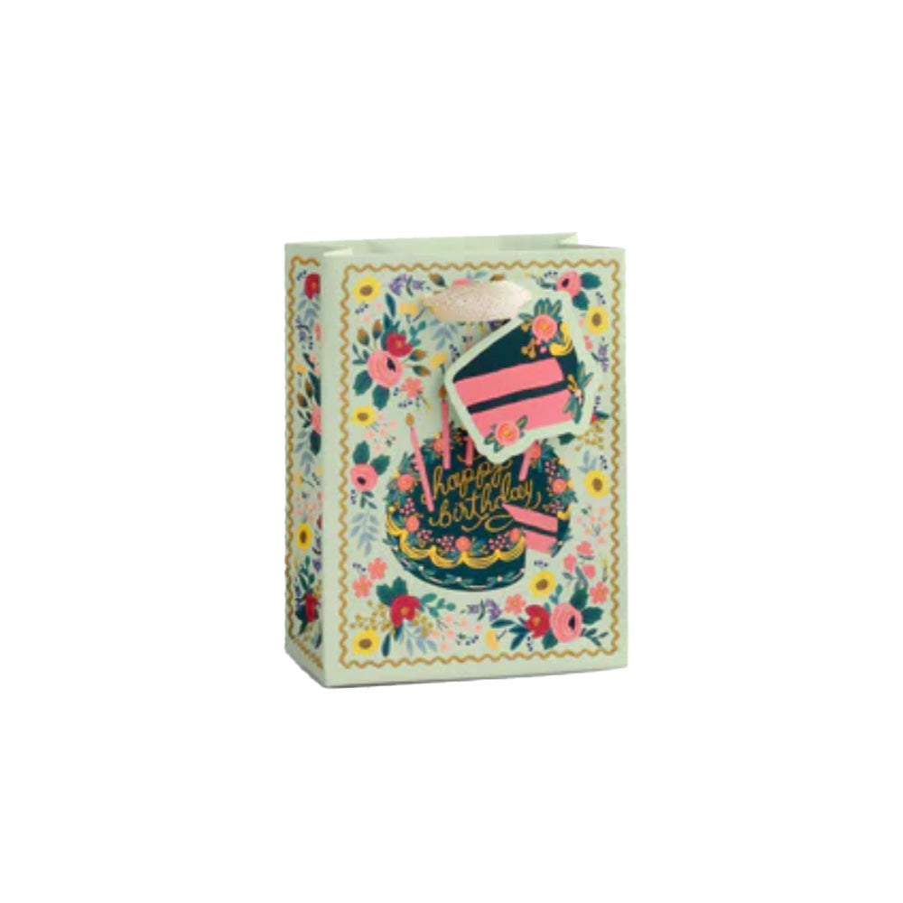 Floral Cake Gift Bag - Small