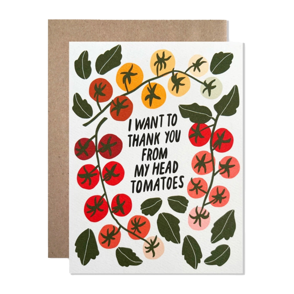 Thank You To-Ma-Toes Card - Set of 8