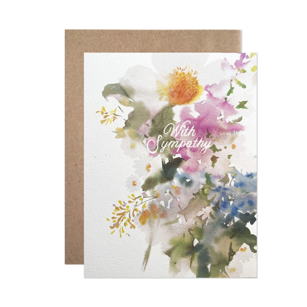 With Sympathy Card