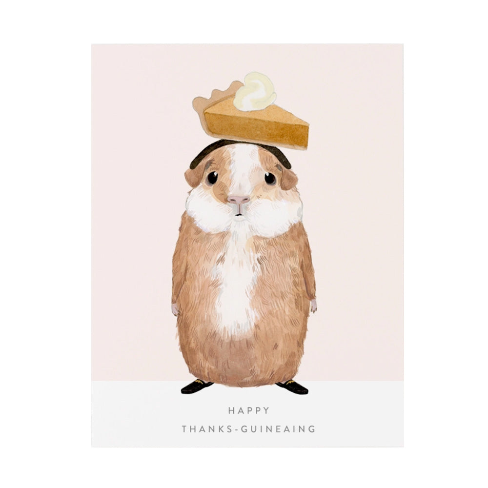 Happy Thanks-Guineaing Card