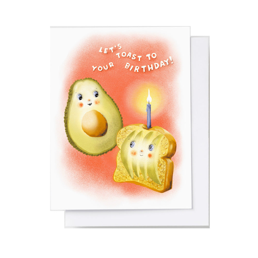 Let's Toast To Your Birthday Card
