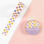 Lilac Checkerboard Washi Tape
