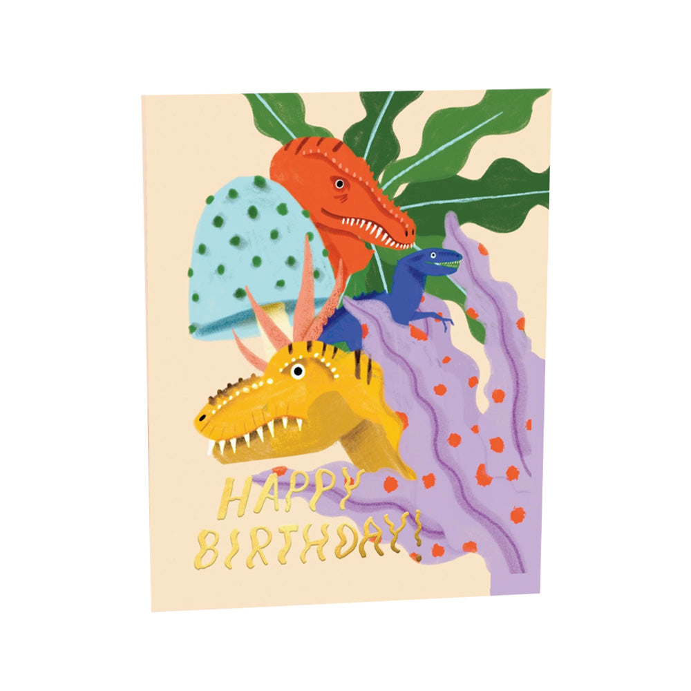 Jurassic Birthday Card