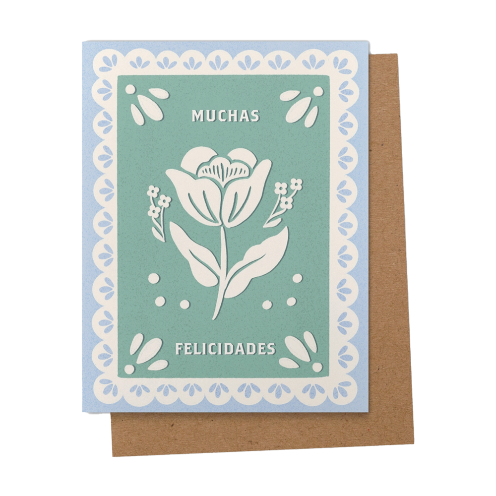 Muchas Felicidades Card