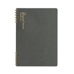 Logical Prime W Ring B5 Notebook Grid - Gray