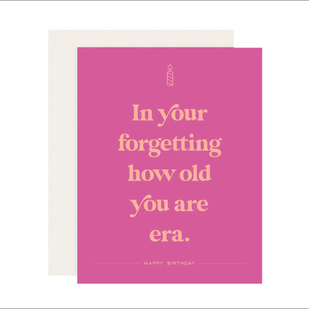 Your Forgetting Era Card