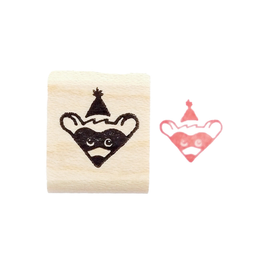 Party Raccoon Mini Stamp