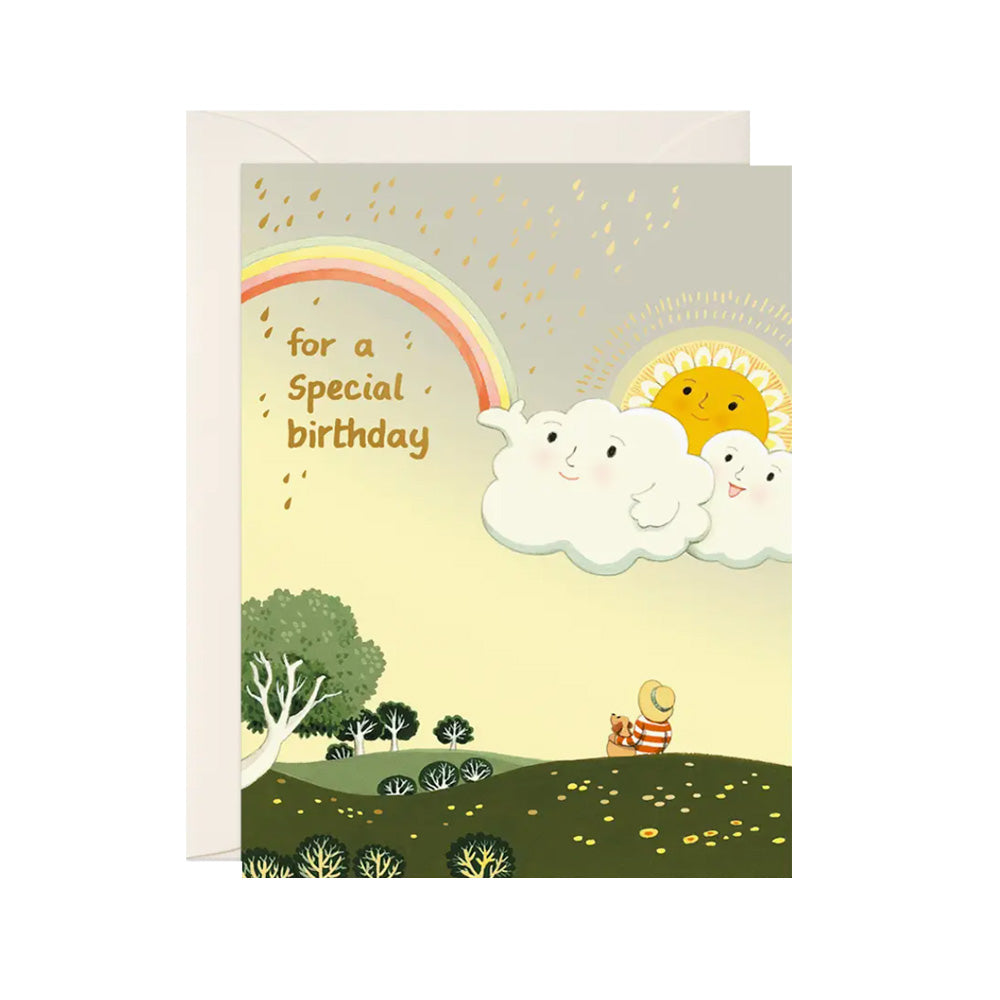 Joyful Sky Birthday Card
