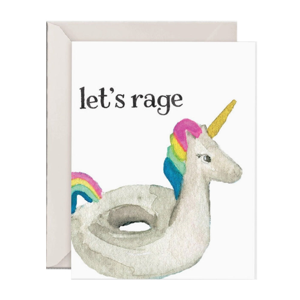 Let's Rage Card