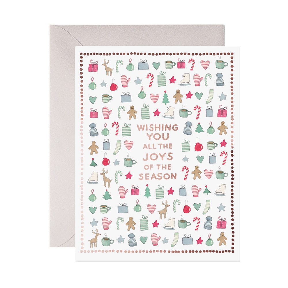 Merry Motif Cards - Boxed Set of 6