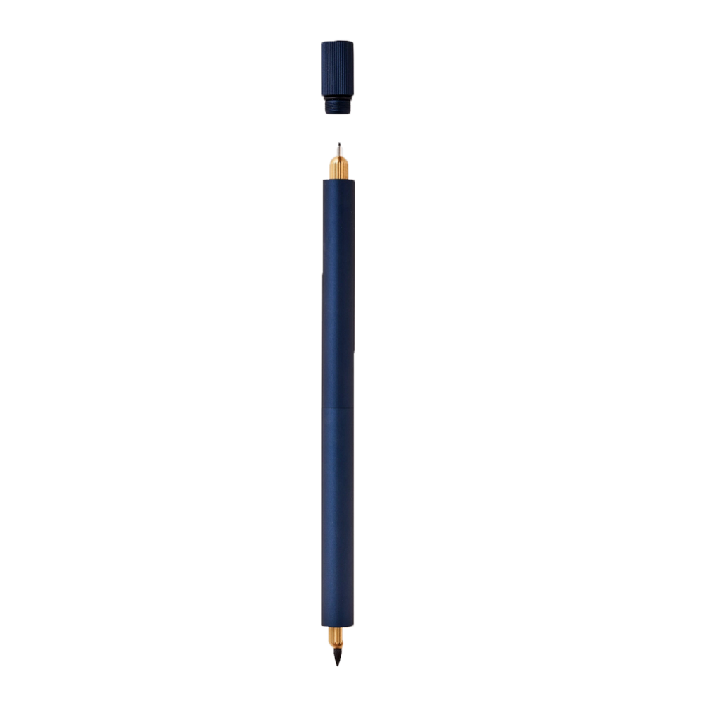 Tom's Studio Lumos Pro Duo Tip - Refillable Multi-Tip Pen - Midnight