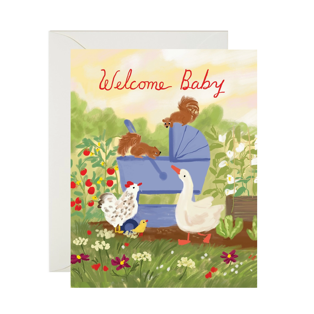 Farm Baby Card