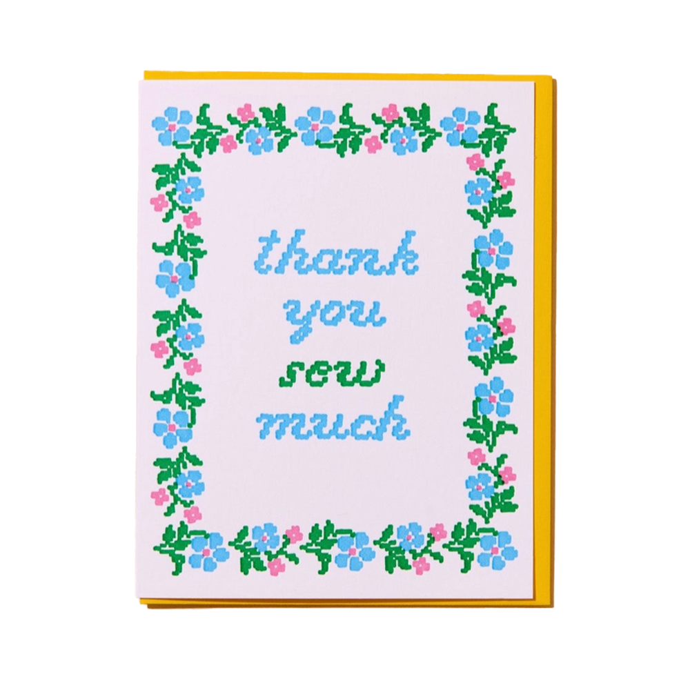 Thank You Sew Much Card