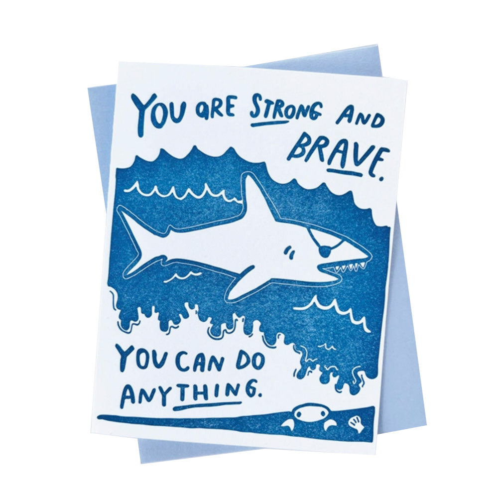 Shark with An Eyepatch Card