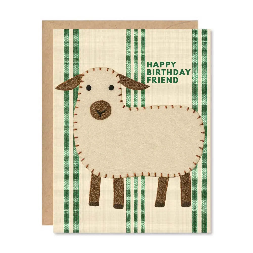 Birthday Sheep Card - M.Lovewell