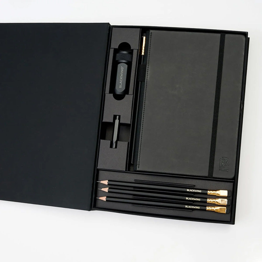 Blackwing Notebook Essentials Set - Matte Black