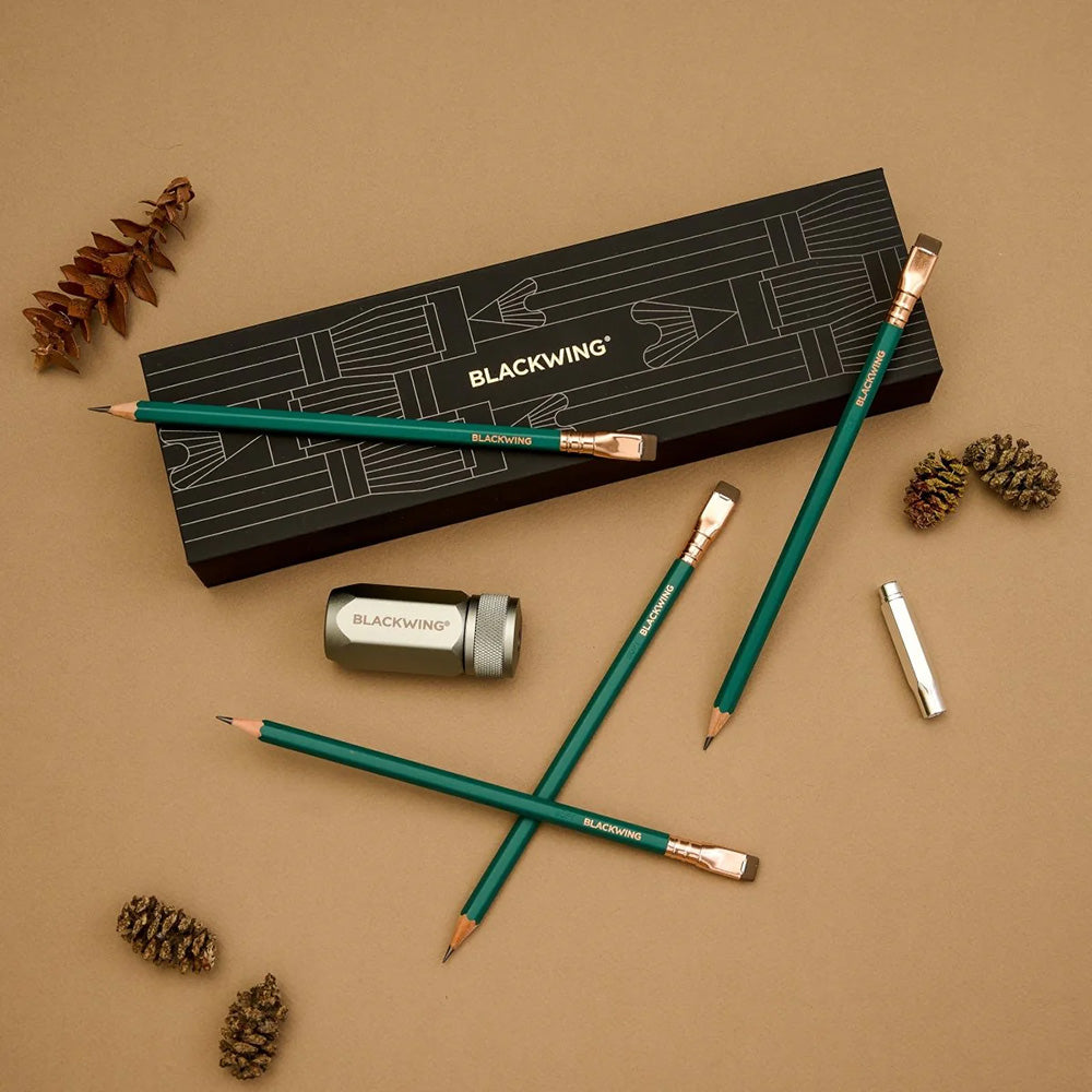 Blackwing Pencil Essentials Set - Matte Green