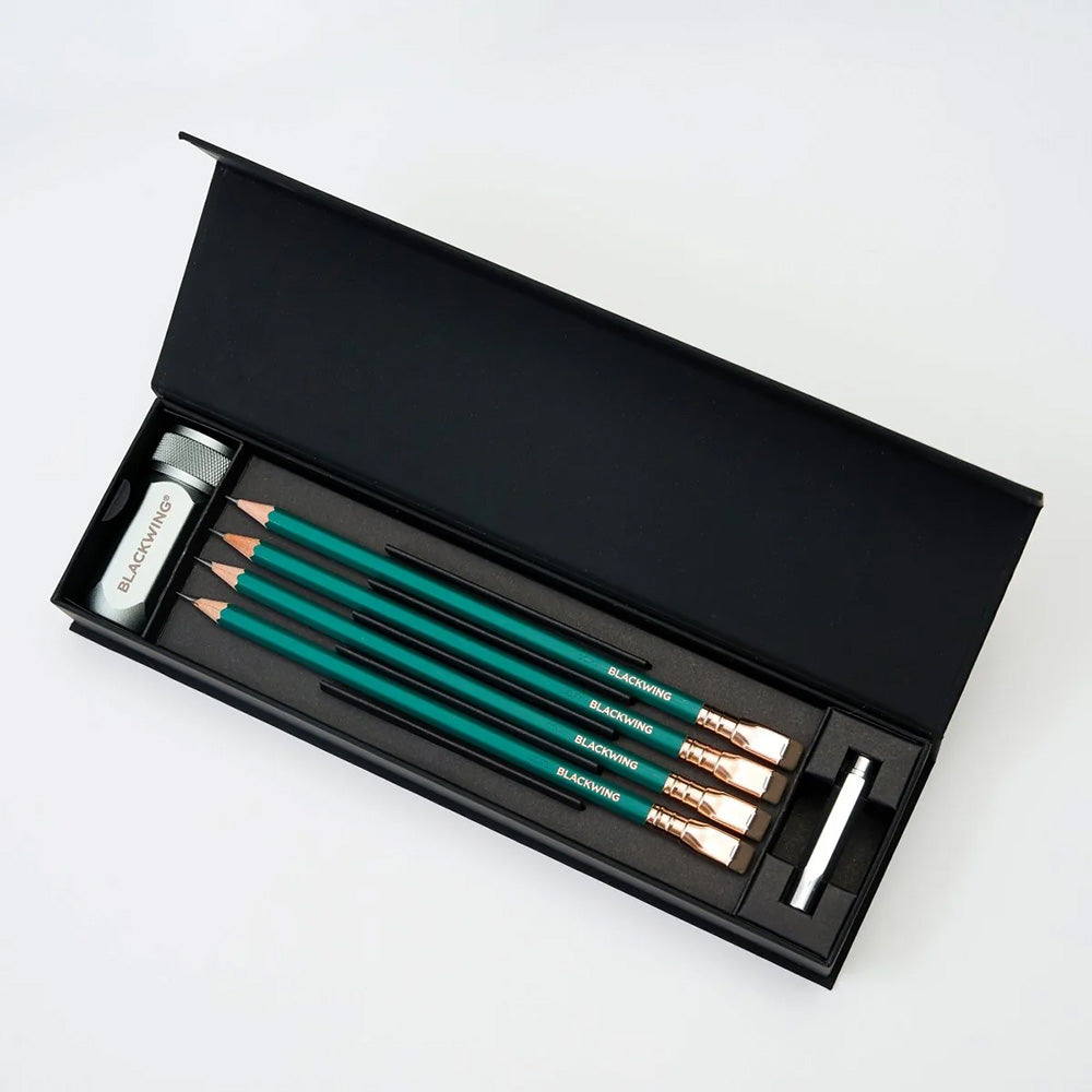 Blackwing Pencil Essentials Set - Matte Green