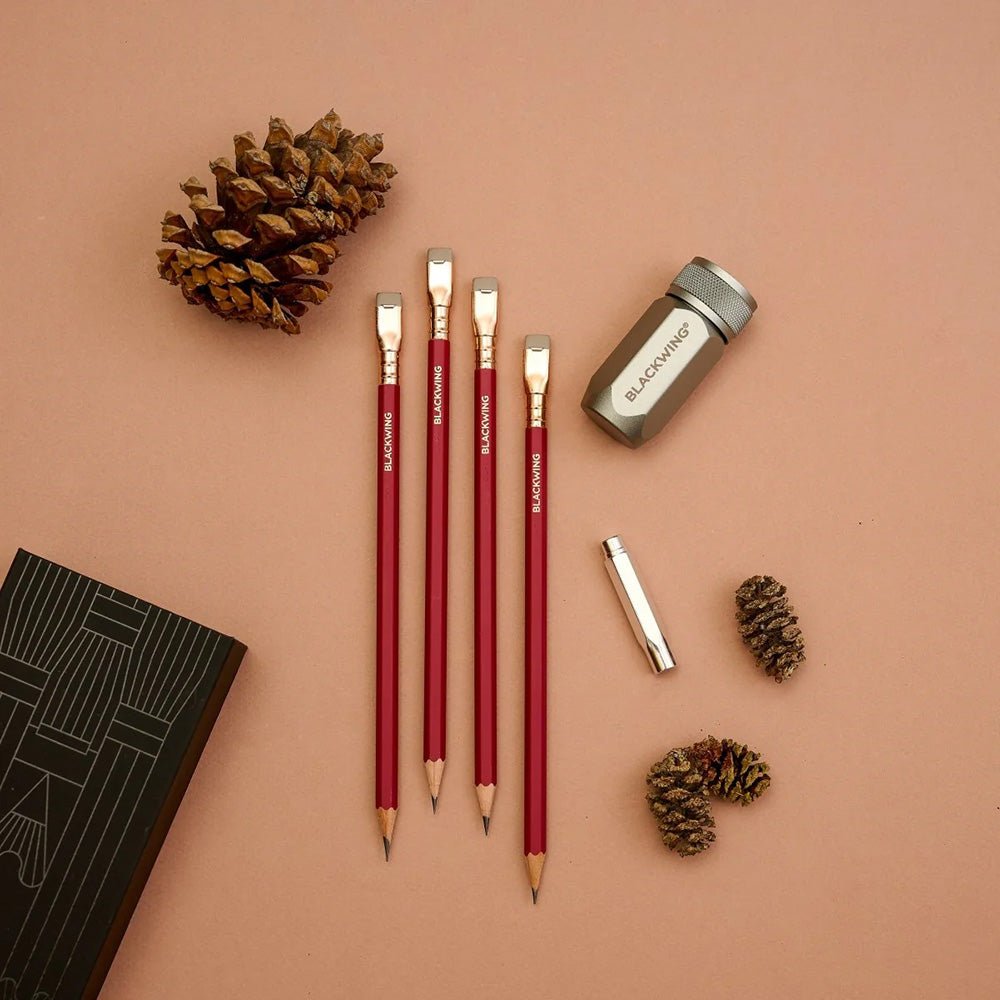 Blackwing Pencil Essentials Set - Matte Red