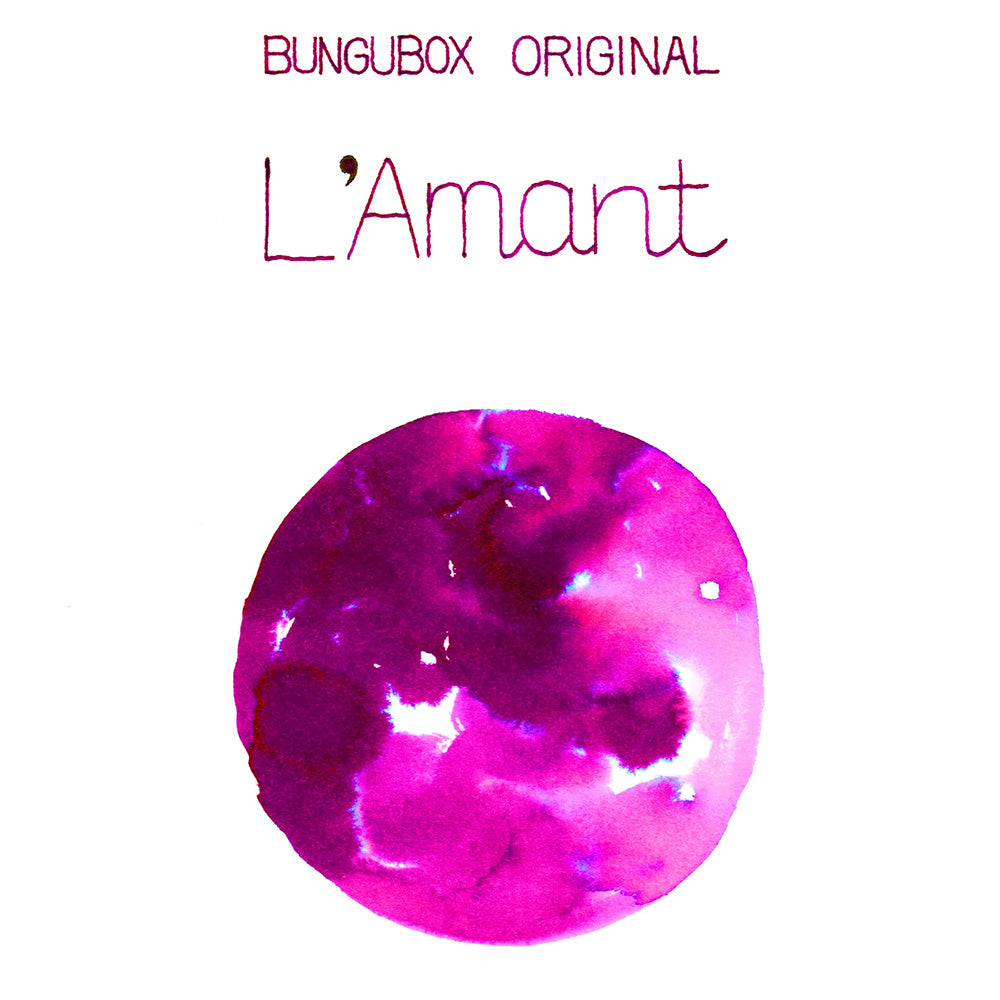 Bungubox Fountain Pen Ink - L'Amant - M.Lovewell
