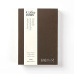 Coffee notes Organizer Notepad - Espresso Brown