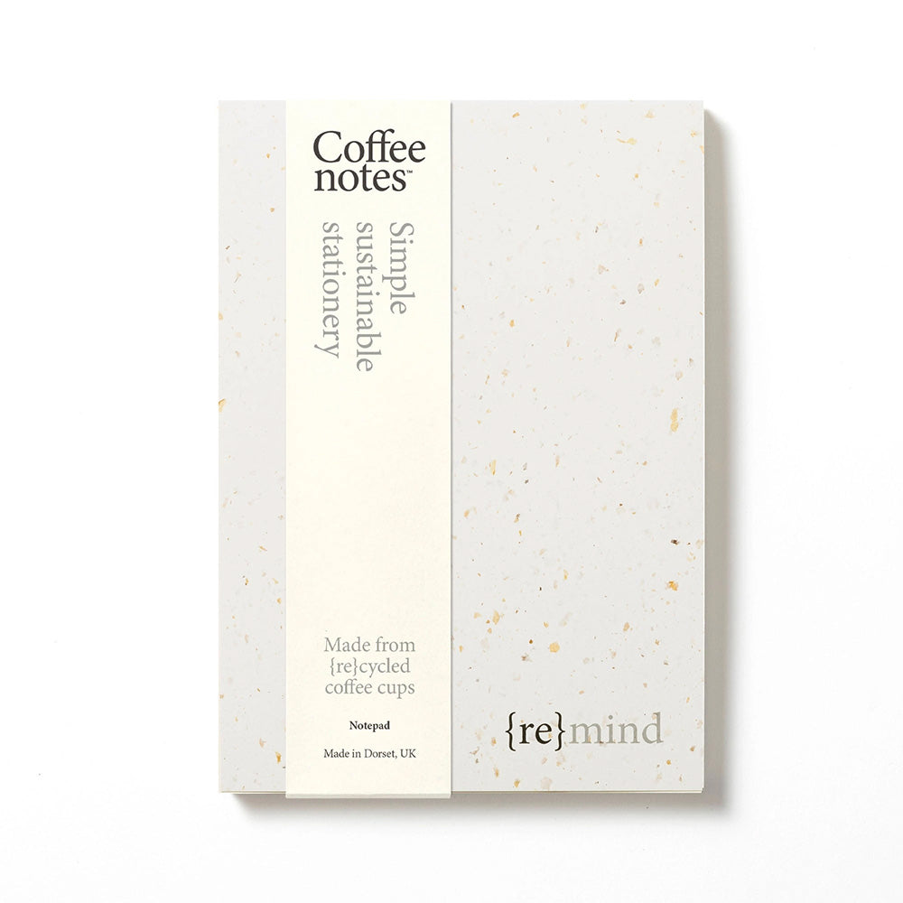 Coffee notes Organizer Notepad - Grounds Speckled