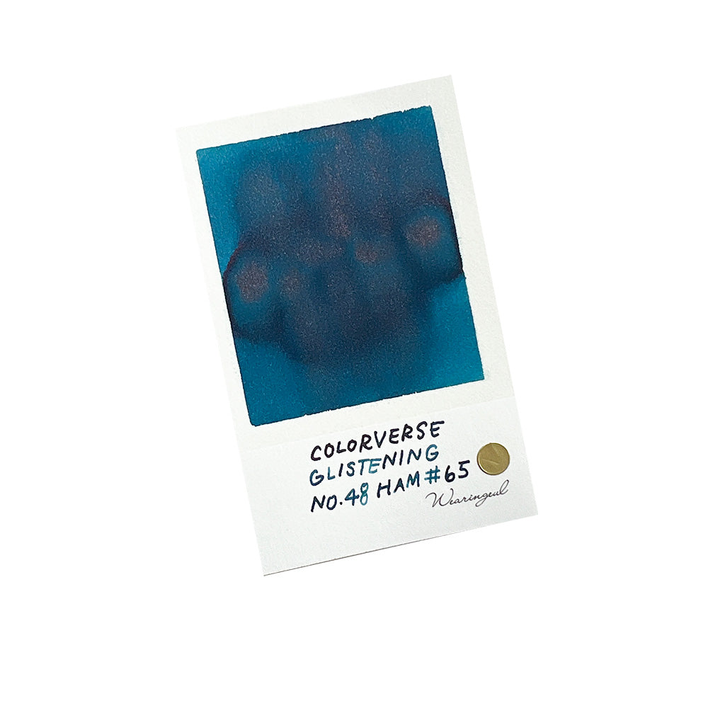 Colorverse Fountain Pen Ink Glistening - No. 48 Ham #65 - M.Lovewell