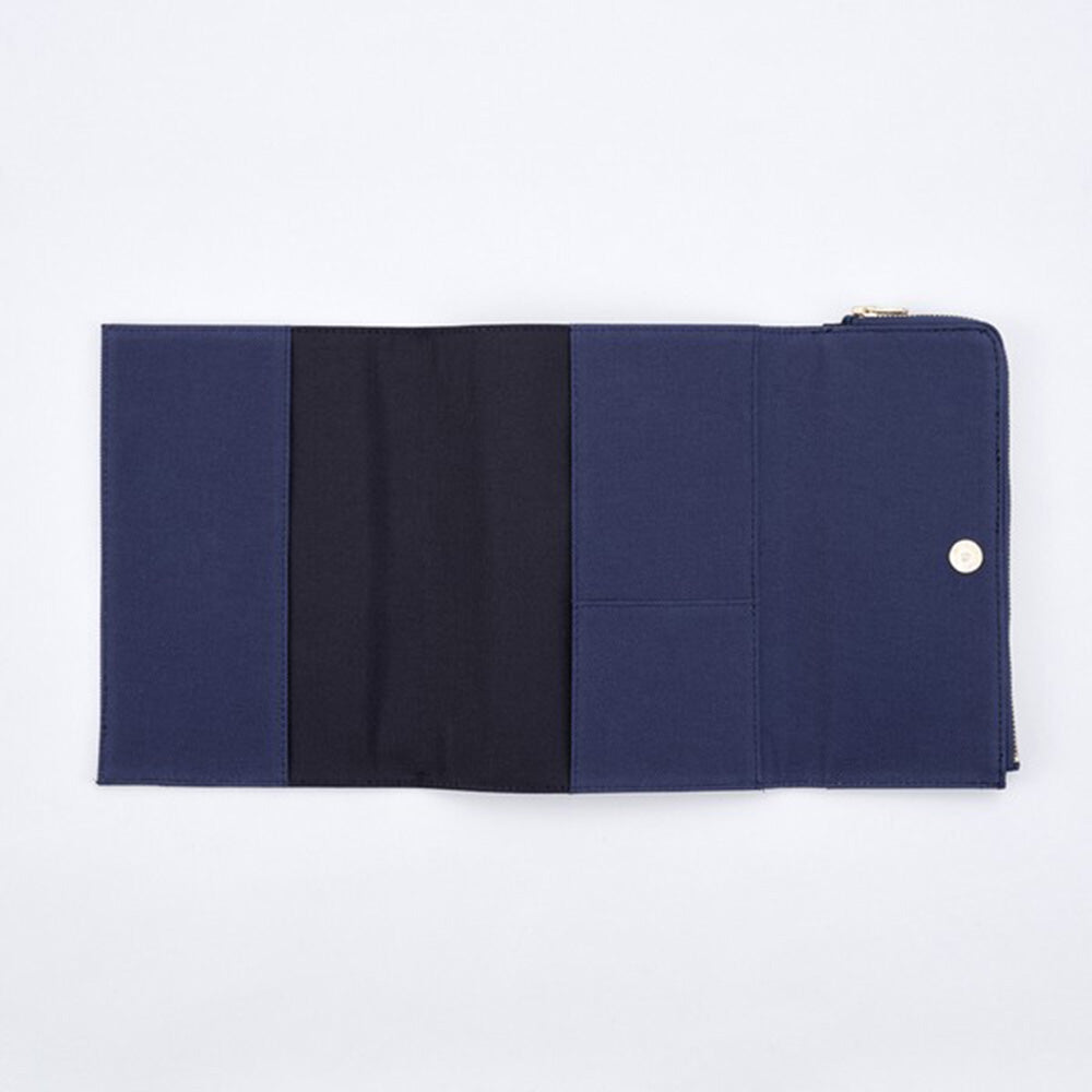 Daigo Isshoni Notebook Canvas Cover B6 - Navy