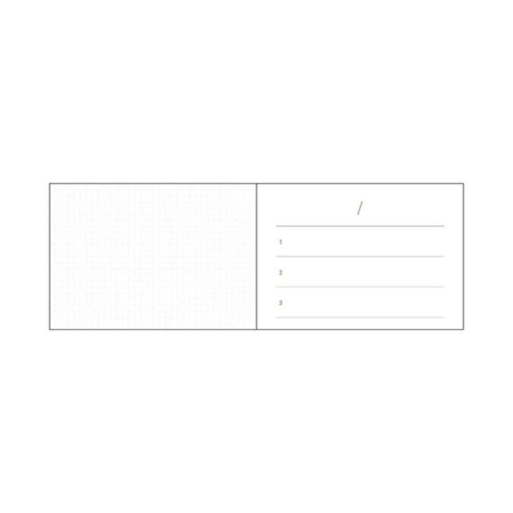 Daigo Easy Journal Mini - 3 Things - Black