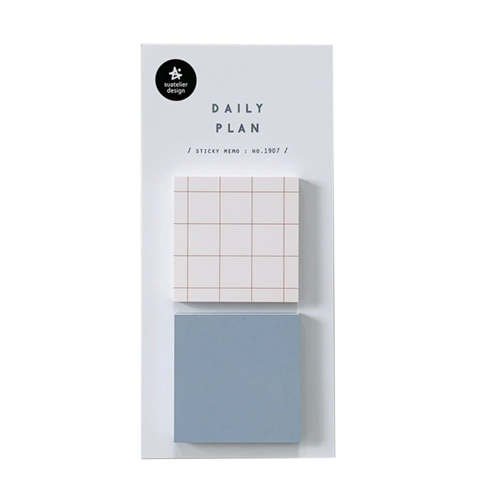 Daily Plan Sticky Memo 1907 Plan 7 - M.Lovewell