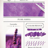 Dominant Industry Fountain Pen Ink - Pearl Series - No. 10 Lavender
