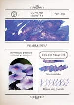 Dominant Industry Fountain Pen Ink - Pearl Series - No. 14 Periwinkle Twinkle