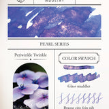 Dominant Industry Fountain Pen Ink - Pearl Series - No. 14 Periwinkle Twinkle