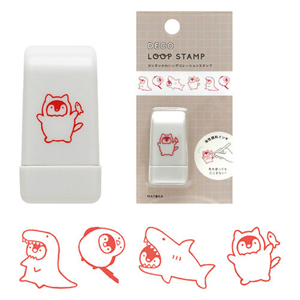 EL COMMUN Deco Loop Stamp - Penguin | M.Lovewell