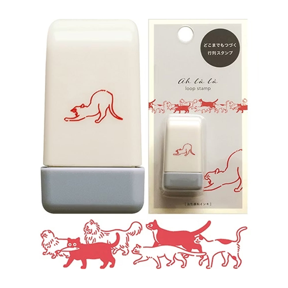 EL COMMUN Ah la la Loop Stamp - Cats