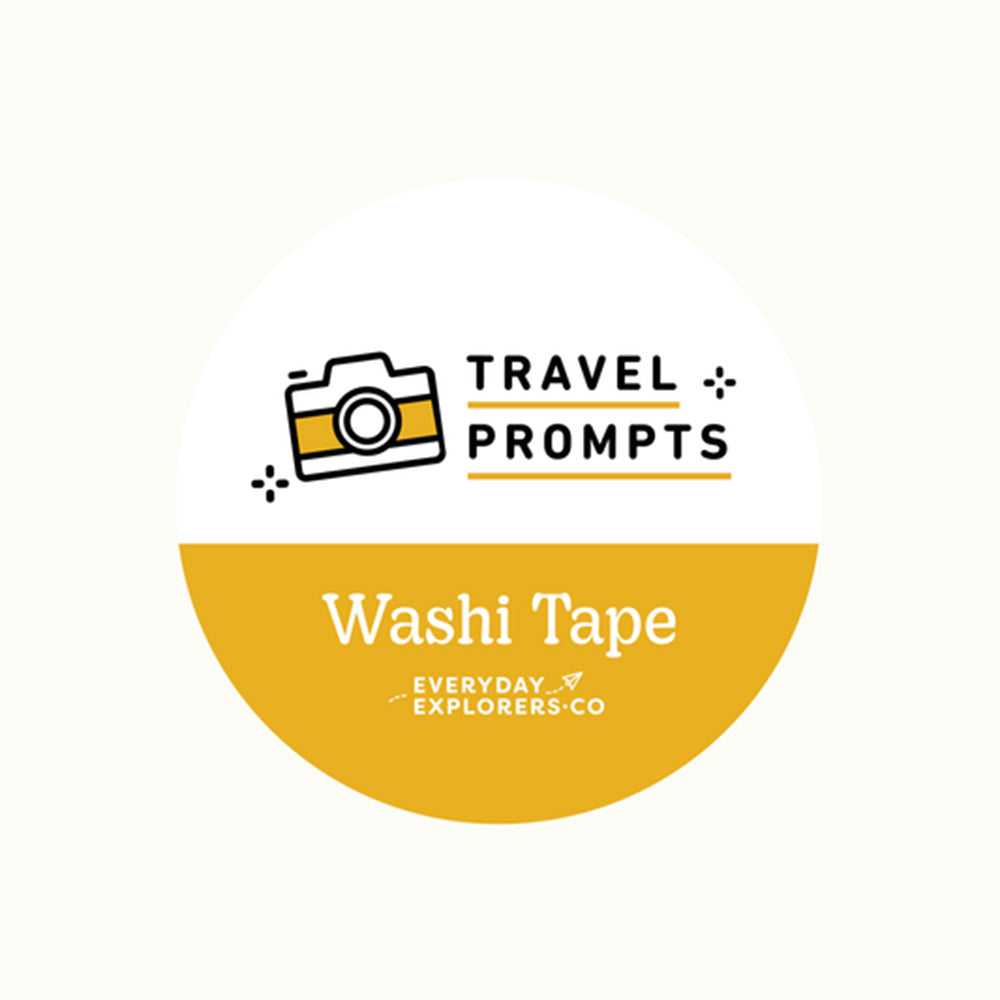 Travel Prompts Washi Tape