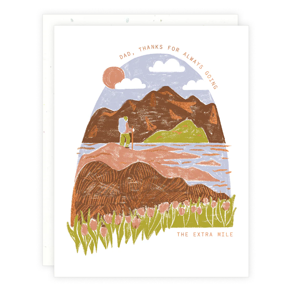 Extra Mile Father's Day Card - M.Lovewell