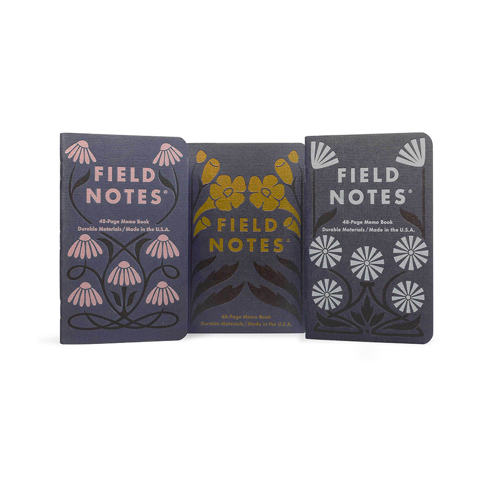 Fall Flowers Lined Memo Books