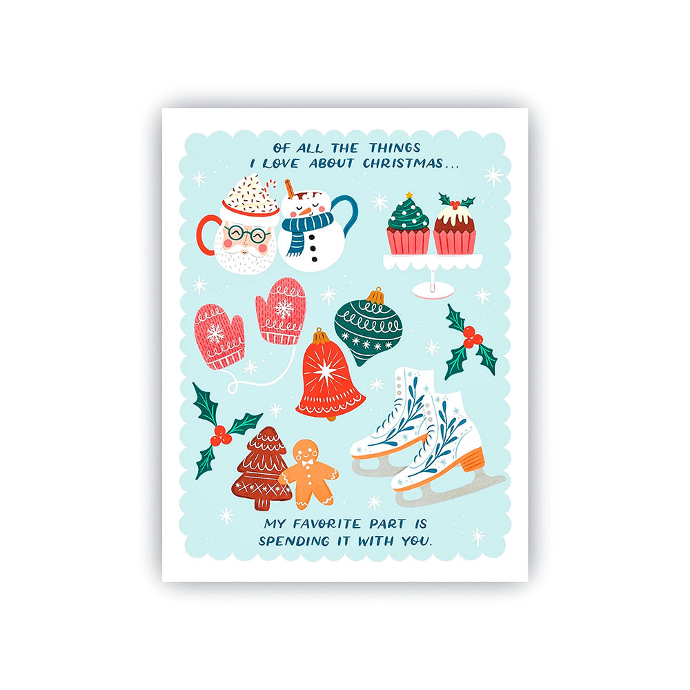 Favorite Part of Christmas Card